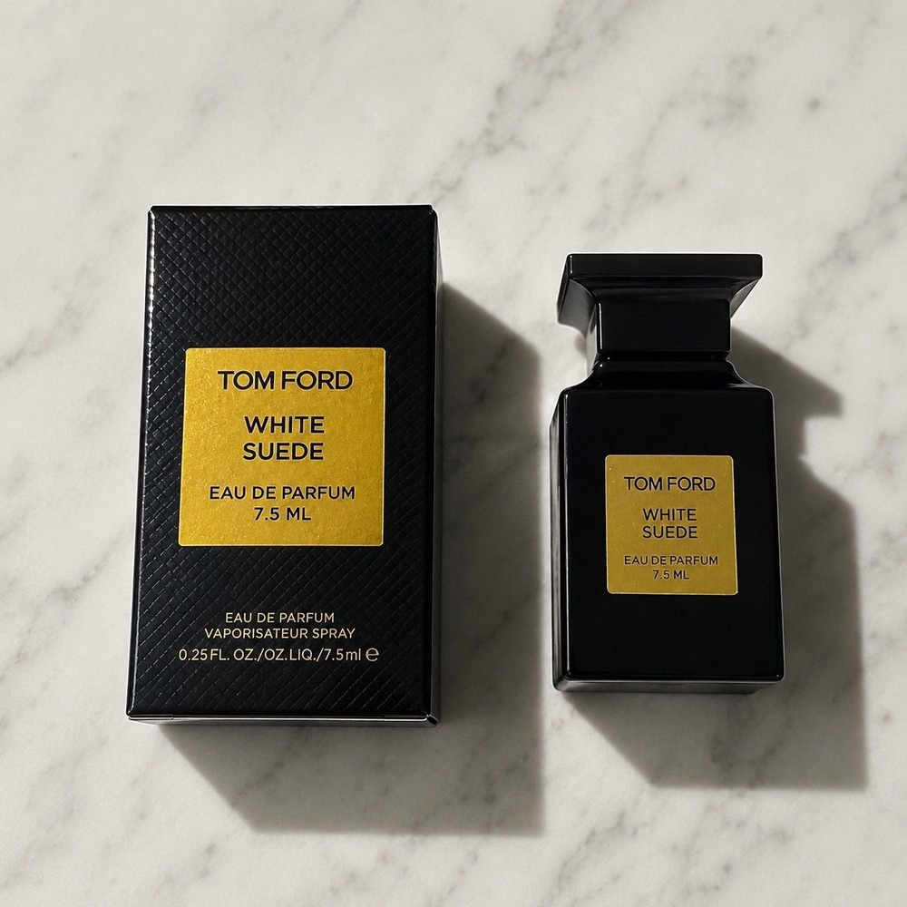 Tom Ford White Suede Mini Travel Dabber Splash Eau de Parfum Unisex Size 7.5 mL